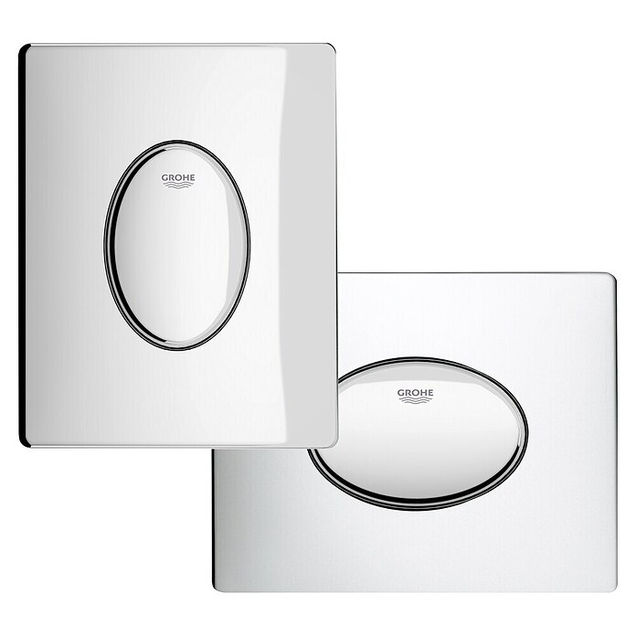 Grohe Bedieningsplaat (Chroom, 1 spoelwaterhoeveelheid, Verticale montage)