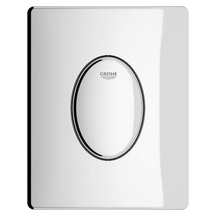 Grohe Bedieningsplaat (Chroom, 1 spoelwaterhoeveelheid, Verticale montage)