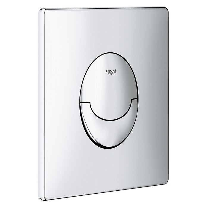 Grohe Bedieningsplaat (Chroom, 2 spoelwaterhoeveelheid, Verticale montage)