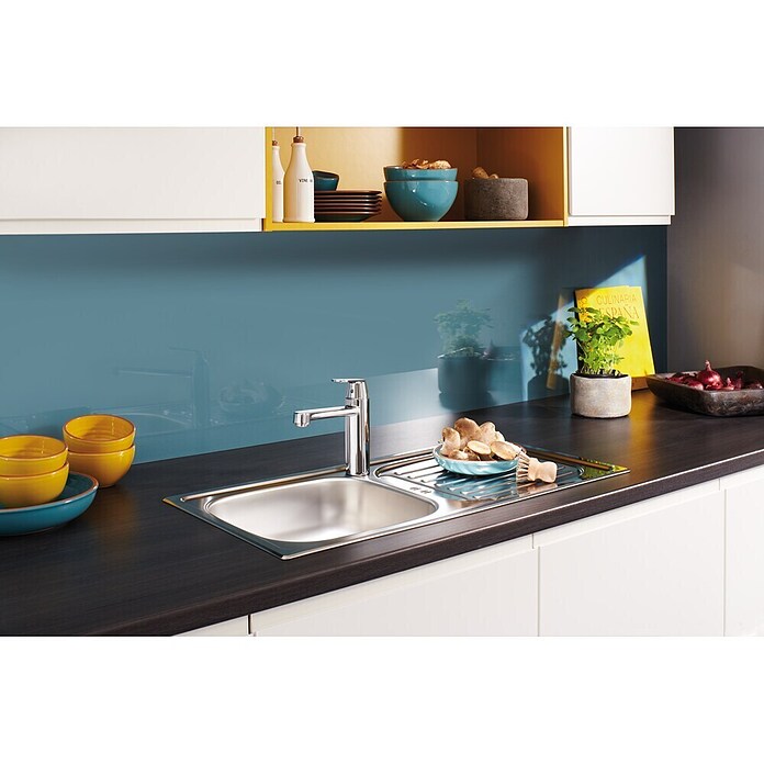 Grohe Keukenkraan Eurosmart Cosmopolitan (L-uitloop, Chroom, Glanzend, Middelhoge uitloop)
