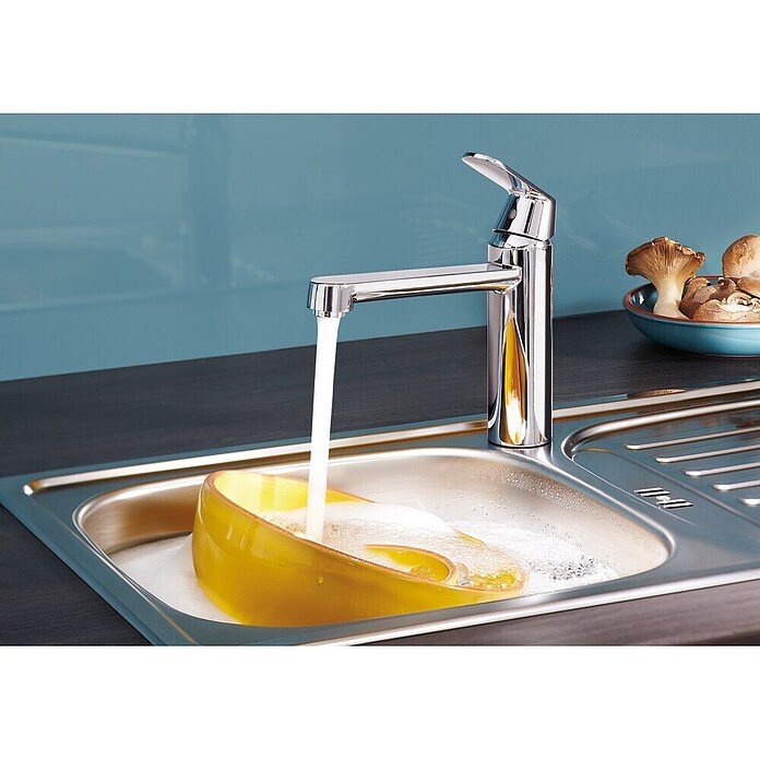 Grohe Keukenkraan Eurosmart Cosmopolitan (L-uitloop, Chroom, Glanzend, Middelhoge uitloop)