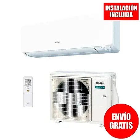 Fujitsu KN Aire acondicionado Inverter ASY20 + Instalación