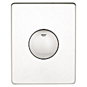 Grohe Bedieningsplaat (Roestvrij staal, 1 spoelwaterhoeveelheid, Geschikt voor: Pneumatisch afvoerventiel)