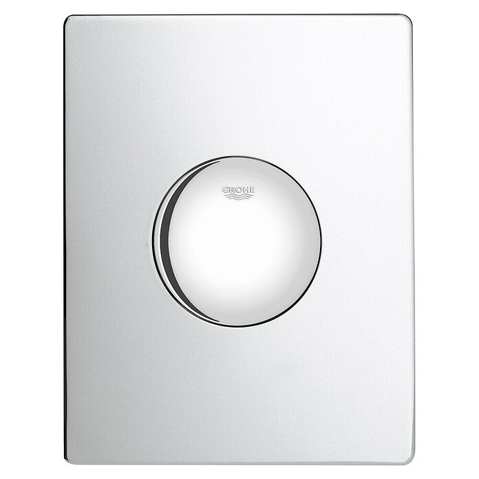 Grohe Bedieningsplaat (Chroom, 1 spoelwaterhoeveelheid, Geschikt voor: Pneumatisch afvoerventiel)