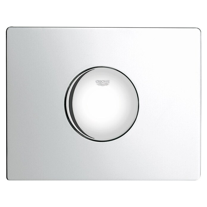 Grohe Betätigungsplatte Skate (Chrom, 1-Mengen-Spülung, Geeignet für: Pneumatische Ablaufventile)