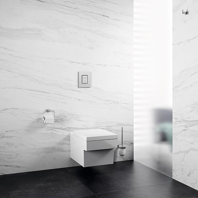 Grohe Bedieningsplaat Skate Cosmopolitan (Mat chroom, 2 spoelwaterhoeveelheid)
