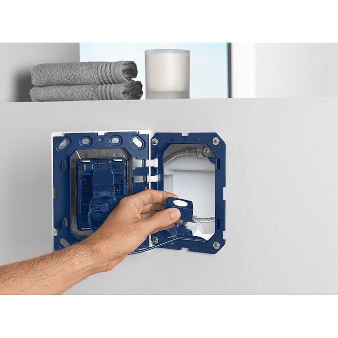 Grohe Bedieningsplaat (Chroom, 2 spoelwaterhoeveelheid, Met Grohe Fresh ombouwset)
