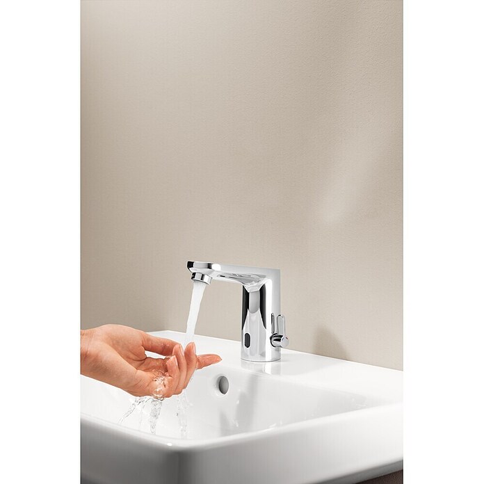 Grohe Get Wastafelkraan (Infrarood elektronica, Chroom, Glanzend)