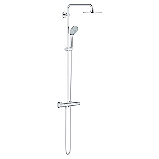Grohe Douchesysteem 210 (Gatafstand: 101,6 cm, Aantal straalsoorten: 3 st., Chroom)