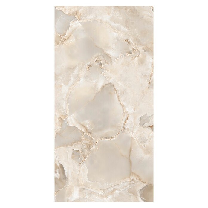 Feinsteinzeugfliese Onyx Freedom (60 x 120 cm, Beige, Glänzend) | BAUHAUS