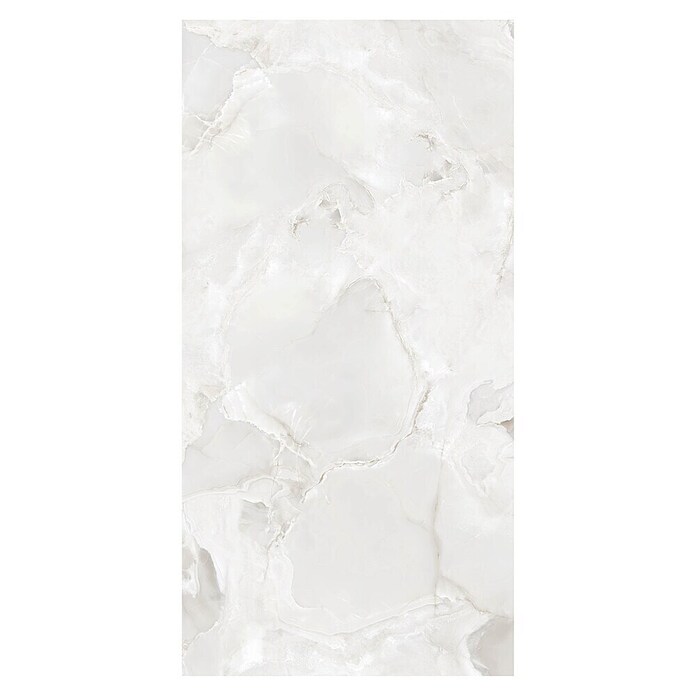 Feinsteinzeugfliese Onyx Freedom (60 x 120 cm, White, Glänzend) | BAUHAUS