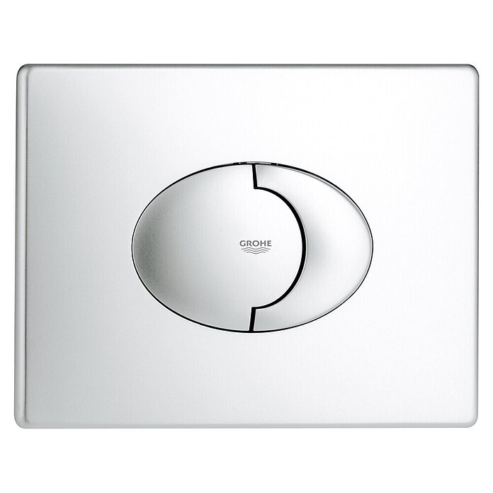 Grohe Bedieningsplaat Skate Air (Mat chroom, 2 spoelwaterhoeveelheid, Horizontale montage)