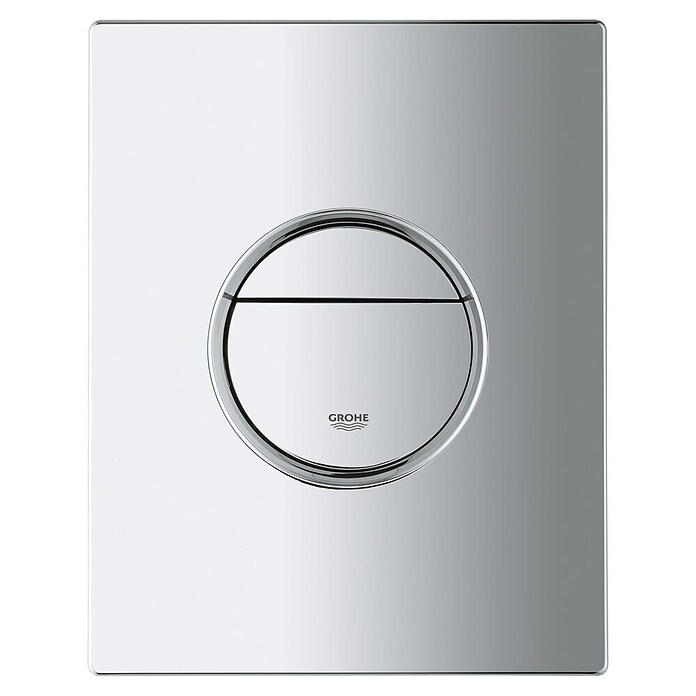 Grohe Bedieningsplaat (Chroom, 2 spoelwaterhoeveelheid)