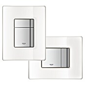 Grohe Bedieningsplaat (Moonwhite/chroom, 2 spoelwaterhoeveelheid)