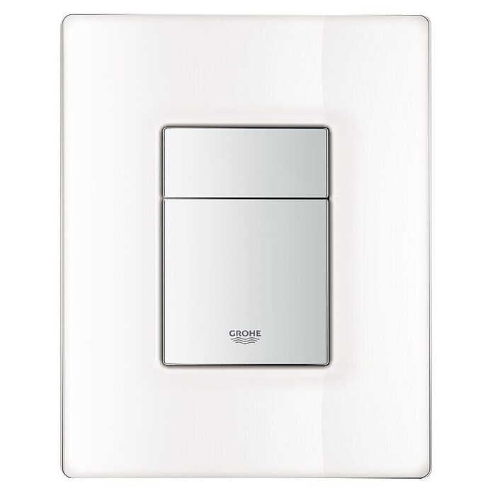 Grohe Betätigungsplatte Skate Cosmopolitan (Moonwhite/Chrom, 2-Mengen-Spülung)