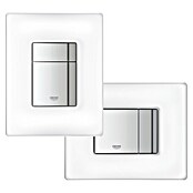 Grohe Bedieningsplaat (Wit/Chroom, 2 spoelwaterhoeveelheid)