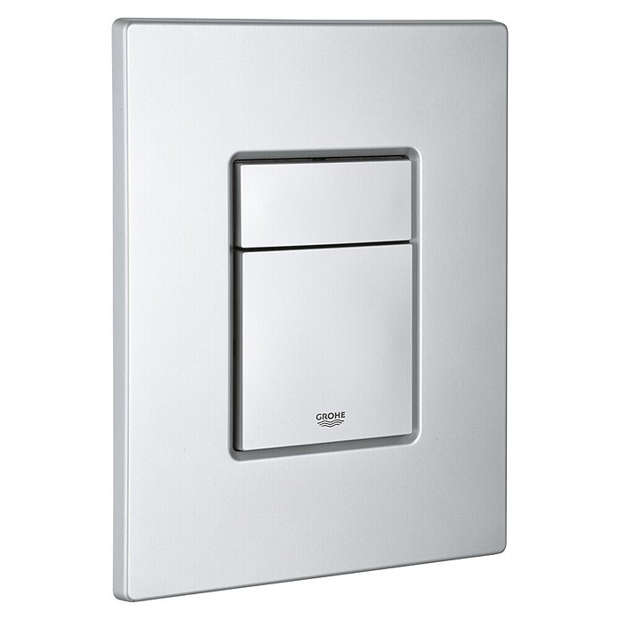Grohe Bedieningsplaat (Titanium, 2 spoelwaterhoeveelheid, Met antivingerafdruk-oppervlak)
