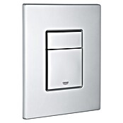 Grohe Bedieningsplaat (Titanium, 2 spoelwaterhoeveelheid, Met antivingerafdruk-oppervlak)