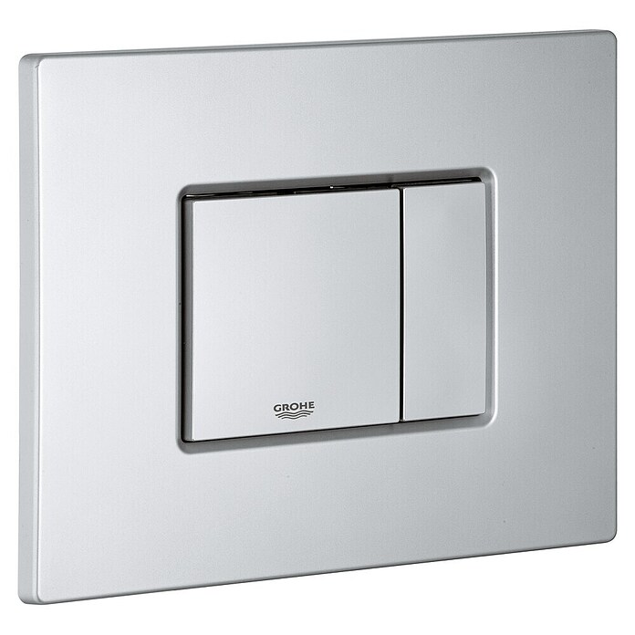 Grohe Bedieningsplaat (Titanium, 2 spoelwaterhoeveelheid, Met antivingerafdruk-oppervlak)