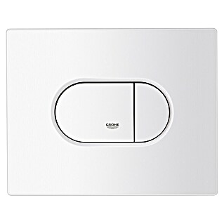Grohe Betätigungsplatte Arena Cosmopolitan (Weiß, Spül-Stopp-System, Waagrecht)