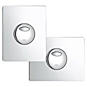 Grohe Betätigungsplatte Skate (Chrom, 2-Mengen-Spülung, Geeignet für: Pneumatische Ablaufventile)
