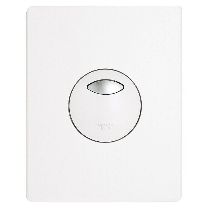 Grohe Bedieningsplaat Skate (Wit, 2 spoelwaterhoeveelheid, Geschikt voor: Pneumatisch afvoerventiel)