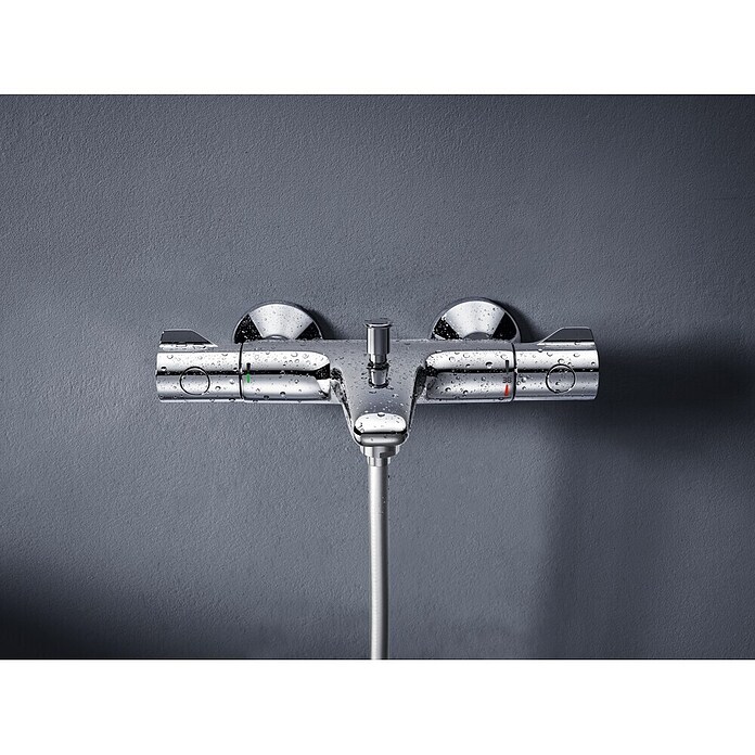 Grohe Grohtherm 800 Badthermostaat (Chroom, Glanzend)
