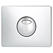 Grohe Bedieningsplaat Skate (Mat chroom, 2 spoelwaterhoeveelheid, Geschikt voor: Pneumatisch afvoerventiel)