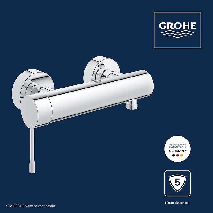 Grohe Essence Douchekraan (Chroom, Glanzend)