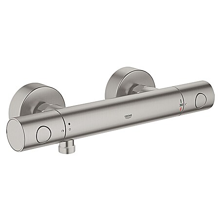 Grohe Grohtherm 1000 Cosmopolitan Thermostatarmatur (Supersteel, Matt)