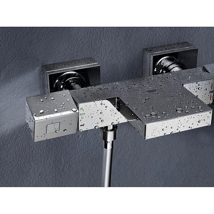 Grohe Grohtherm Cube Badthermostaat (Chroom, Glanzend)