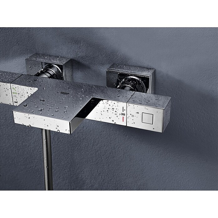 Grohe Grohtherm Cube Badthermostaat (Chroom, Glanzend)