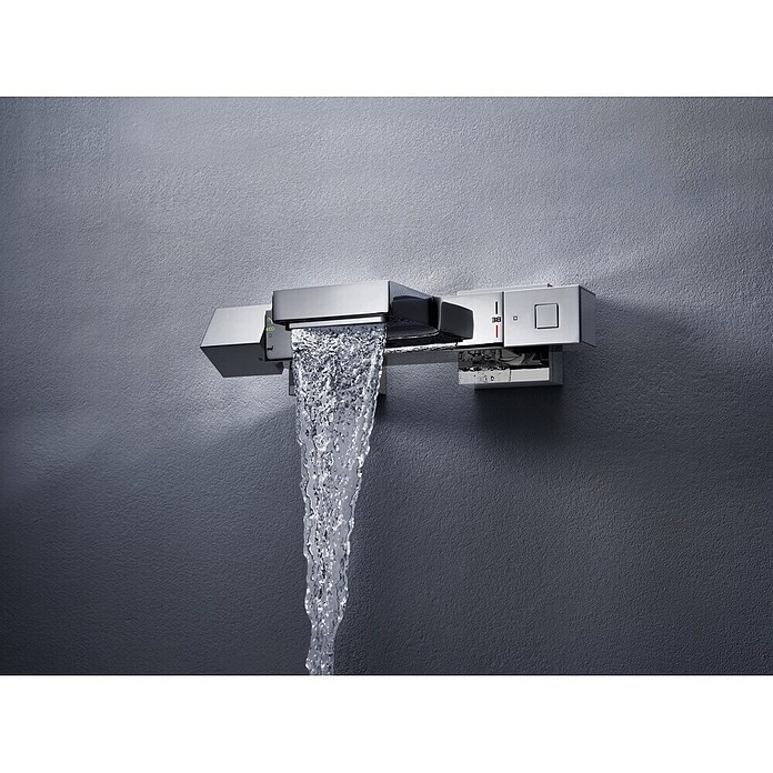 Grohe Grohtherm Cube Badthermostaat (Chroom, Glanzend)