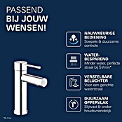 Grohe Essence New Wastafelkraan (Zonder trekstang, Chroom, Glanzend)