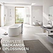 Grohe Essence New Wastafelkraan M-Size Chroom (Met trekstang, Chroom, Glanzend)