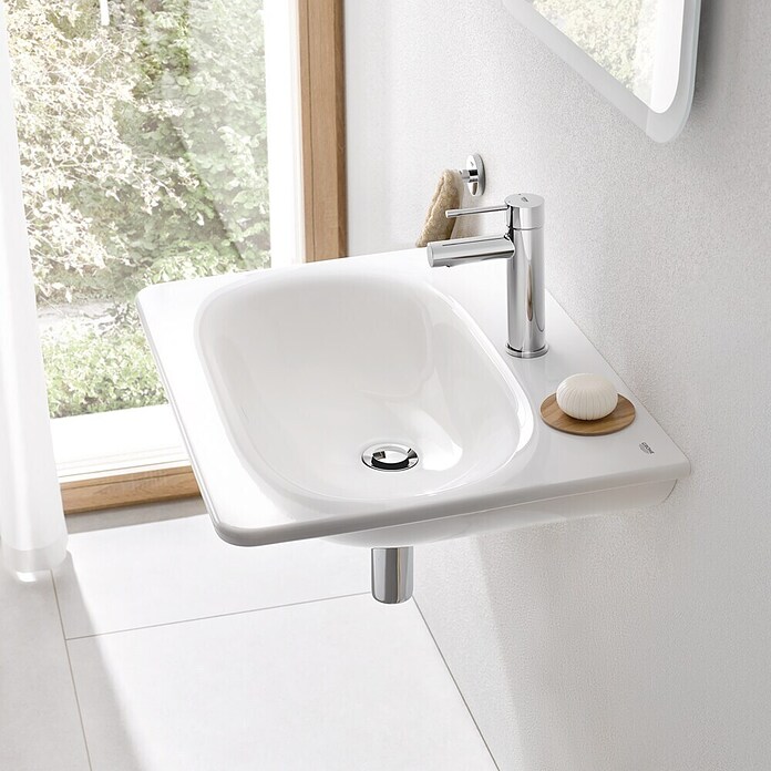 Grohe Essence New Waschtischarmatur (Ohne Zugstange, Chrom, Glänzend)