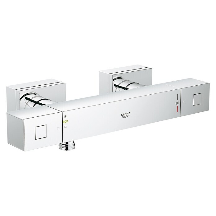 Grohe Grohtherm Cube Douchethermostaat (Chroom, Glanzend)