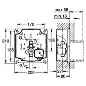 Grohe Urinoirelement
