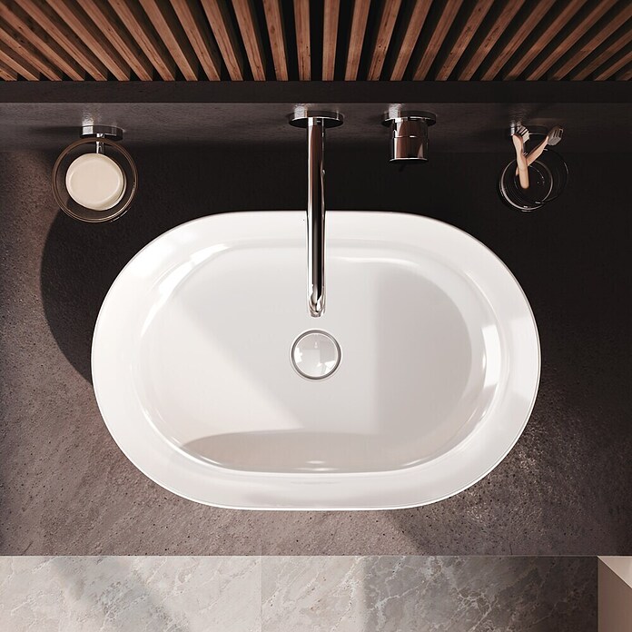 Grohe Essence Wand-Waschtischarmatur L-Size (2-Loch, Chrom, Glänzend)