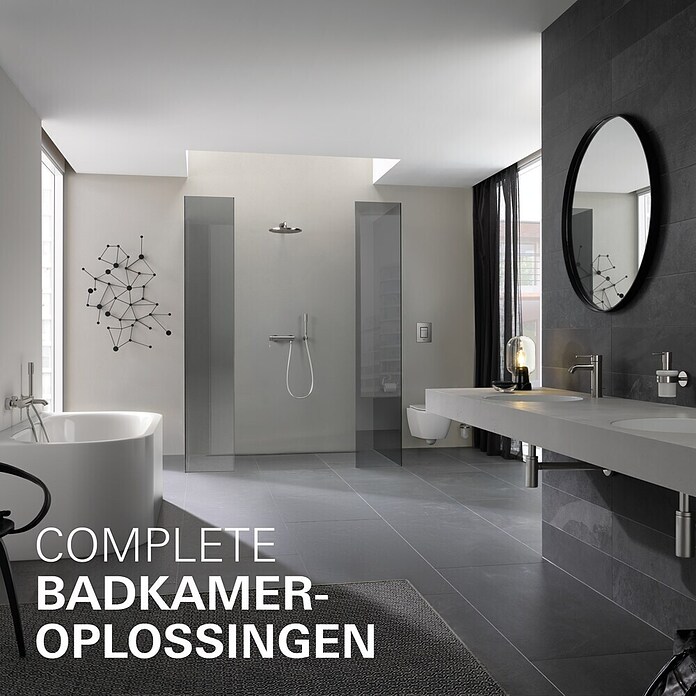 Grohe Essence New Wastafelkraan (Supersteel, Glanzend)