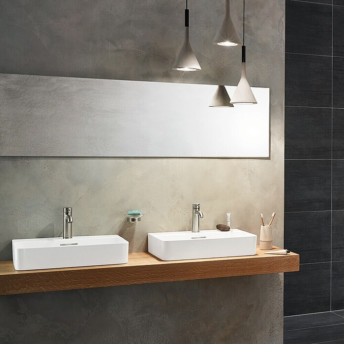 Grohe Essence New Wastafelkraan (Supersteel, Glanzend)