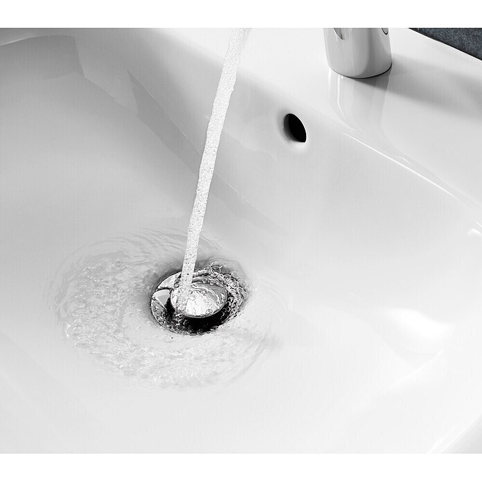 Grohe Euro Keramik Wastafel (60 x 48 cm, Zonder coating, Keramiek, Wit)