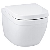 Grohe Euro Keramik Hangend Toilet Spoelrandloos  Typ 2 (Zonder coating, Diepspoeler, Wit)