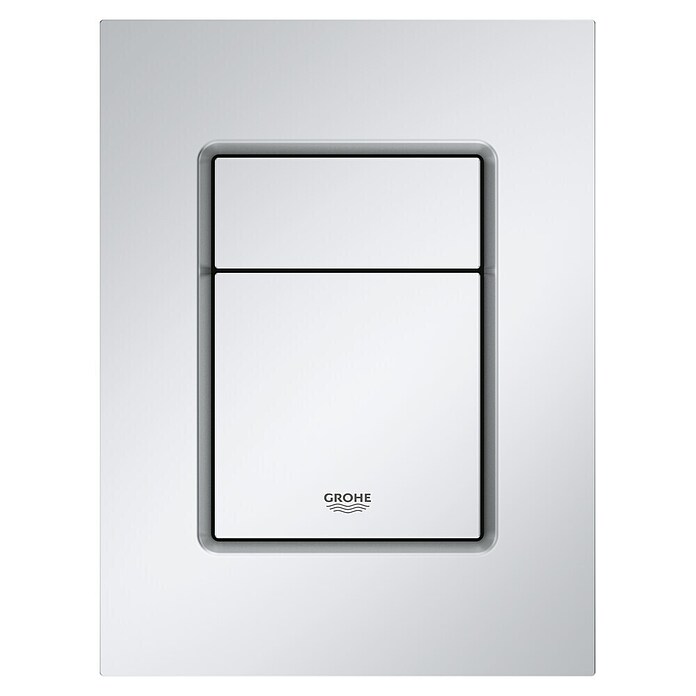 Grohe Bedieningsplaat (Mat chroom, 2 spoelwaterhoeveelheid)