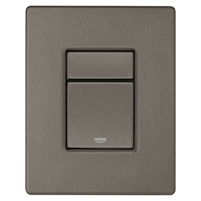 Grohe Bedieningsplaat (Grafiet, Geborsteld, 2 spoelwaterhoeveelheid)