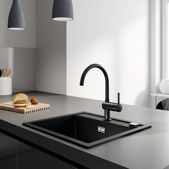 Grohe Keukenkraan Minta (C-uitloop, Mat, Zwenkbaar) | BAUHAUS