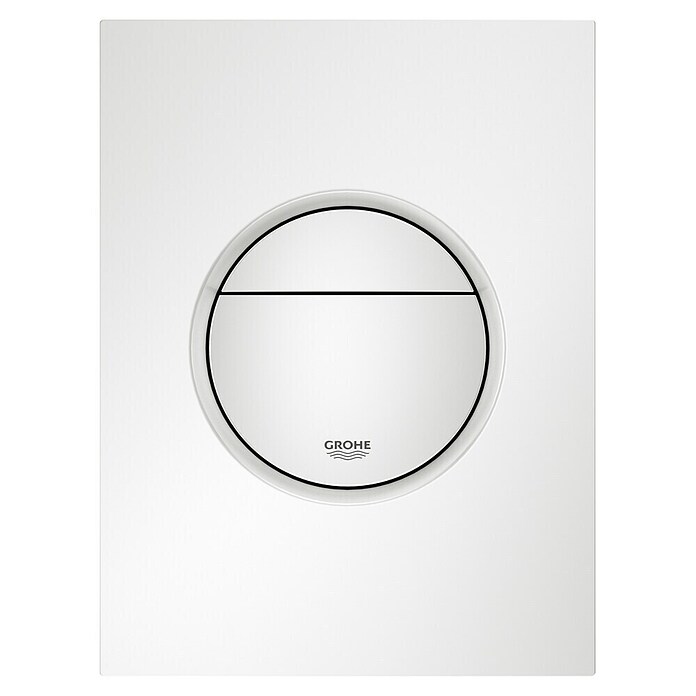 Grohe Bedieningsplaat (Wit, 2 spoelwaterhoeveelheid)