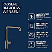 Grohe Essence Keukenkraan (Hard grafiet, Geborsteld, Hoge uitloop)