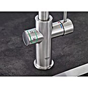 Grohe Keukenkraan Blue Home (L-uitloop, Supersteel, Mat) | BAUHAUS