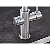 Grohe Keukenkraan Blue Home (L-uitloop, Supersteel, Mat) | BAUHAUS